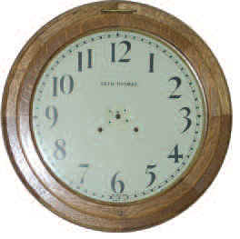 Seth Thomas Wall "Arcade" case only, ca. 1909. — Antique Clocks Price Guide