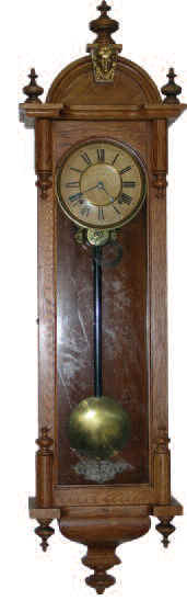 Ansonia Clock Co. hanging clock "Capitol", ca 1901. — Antique Clocks Price Guide