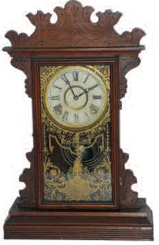 E. N. Welch Shelf Clock, "Garcia", ca. 1889. — Antique Clocks Price Guide