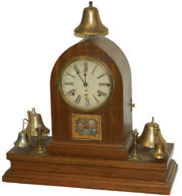 A great many of our customers have been clamoring for us to find them a Seth Thomas Art Deco clock with bells and whistles. Well, we finally were able to buy one. — Antique Clocks Price Guide