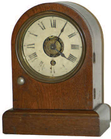 Seth Thomas miniature shelf clock, "Cabinet", ca 1863. — Antique Clocks Price Guide