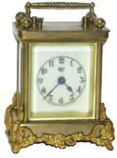 Waterbury Clock Co. Carriage Clock, ca. 1910. — Antique Clocks Price Guide