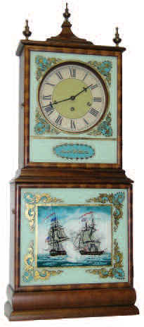 Massachusetts Shelf Clock, ca. 1976. — Antique Clocks Price Guide