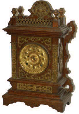 Ansonia Clock Co. "Cabinet F", ca 1894. — Antique Clocks Price Guide