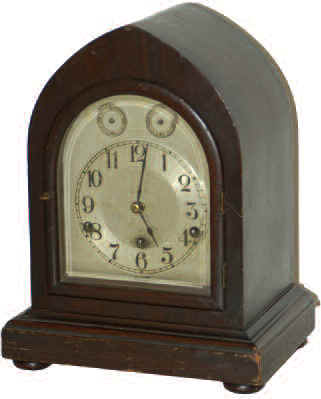 "The Kienzle Clock Co. New York", according to a brass label on the case. — Antique Clocks Price Guide