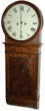 English Dial or Act of Parliament style wall clock, ca 1850. — Antique Clocks Price Guide