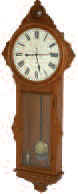 Ansonia Clock Co. large wall regulator, "General", ca 1905. — Antique Clocks Price Guide