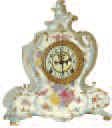 Ansonia Clock Co. Royal Bonn case, "La Vendee", ca 1904. — Antique Clocks Price Guide