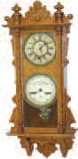 Waterbury Clock Co. hanging "Calendar No. 36", ca. 1891. — Antique Clocks Price Guide
