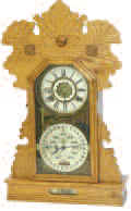 Charles W. Feishtinger calendar clock, ca. 1890. — Antique Clocks Price Guide