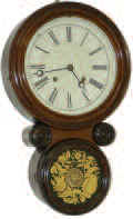 E. Ingraham and Co. hanging "Ionic", ca 1893. — Antique Clocks Price Guide