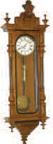German one weight Vienna Regulator, ca 1880. — Antique Clocks Price Guide