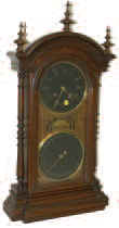 Manufactured by the New Haven Clock Co. for The Southern Calendar Clock Co., "Fashion No. 9", ca 1889. — Antique Clocks Price Guide