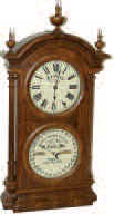 Southern Calendar Clock Co. "Fashion No. 2", ca 1887. — Antique Clocks Price Guide