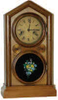 E. Ingraham and Co. mantle clock, "Venetian No. 3", ca 1875. — Antique Clocks Price Guide