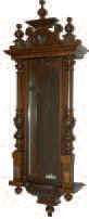 German Vienna case, no movement. — Antique Clocks Price Guide