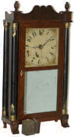 Hoadley Miniature Alarm Timepiece. — Antique Clocks Price Guide