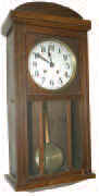 French Box clock, very plain as usual. — Antique Clocks Price Guide
