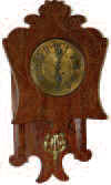 German Art nouveau wall clock, ca 1925. — Antique Clocks Price Guide