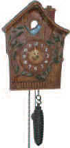 Cuckoo Clock mfg. Co., hanging cuckoo clock ca 1950. — Antique Clocks Price Guide