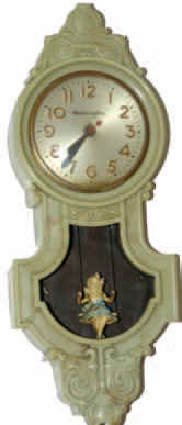 Mastercrafter "Swinging Girl",  rare wall model. — Antique Clocks Price Guide