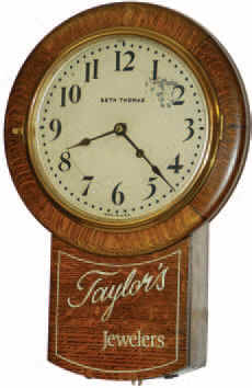 Seth Thomas "Bradford", ca 1922, a wall short drop model — Antique Clocks Price Guide