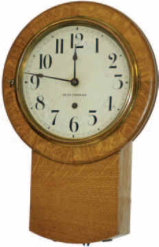 Seth Thomas short drop clock, "Bradford", ca 1922. — Antique Clocks Price Guide