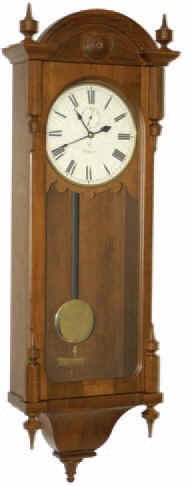 Seth Thomas "Regulator No. 6". This clock is number 217, of 4000, reissued by Seth Thomas in the 1970's. — Antique Clocks Price Guide