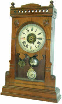 Seth Thomas clock co., shelf "Boston V.P.", ca. 1884. — Antique Clocks Price Guide