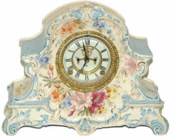Ansonia Clock Company, Royal Bonn cased, "La Nord", ca 1904. — Antique Clocks Price Guide