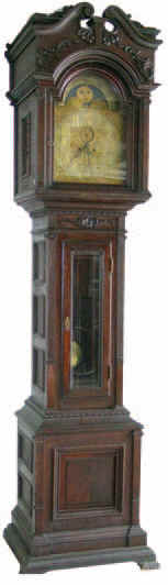 Waterbury Clock Company, "Hall Clock No. 72", ca. 1906. — Antique Clocks Price Guide
