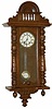 German RA, similar to previous clock but in much better condition. Case is clean, shining, has been refinished.