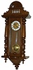 German RA, made by the Mauthe Clock Company sometime in the first quarter of the twentieth century.