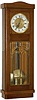 German Vienna regulator, 2 weight, 8 day, striking a rod gong on half hours and hours. The movement is signed, "W.F.", and may have started life in another case.