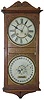 Charles W. Feishtinger, Fritztown, PA. wall double dial calendar clock, ca. 1890.