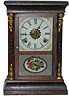 Gilbert Clock Co. cottage clock, ca. 1880.
