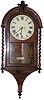 English Gothic Wall Clock, ca. 1880.