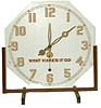 Rare Swiss or American mystery clock or Window Display Clock.