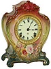 Ansonia Clock Co. Royal Bonn case, "La Plaine", ca 1901.