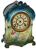 Ansonia Clock Co. Royal Bonn case, "La Cruz", ca 1901.