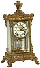 Ansonia Clock Co. crystal regulator, "Elysian", ca 1914.
