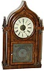 Brewster and Ingrahams, Bristol, Conn. double steeple shelf clock, ca 1845.