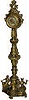 Lenzkirch bronze floor clock, ca 1885. 54 inches high bronze case, 16 inches at the base.