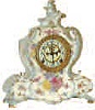 Ansonia Clock Co. Royal Bonn case, "La Vendee", ca 1904.