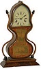 Original acorn clock, ca 1847, by J.C. Brown, Bristol, Conn.