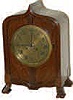 French mantle clock cased just a bit different, ca about 1900.
