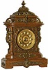 Ansonia Clock Company, Ansonia, Conn. "Cabinet E" model, ca 1894.