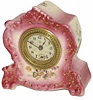William L. Gilbert Clock Co., Winsted, Conn. Patented Jan 25, '88; Pat. Mar 13, 1900", all stamped on the rear movement cover. Also, the name "Myrtle" on the back. Ca 1904, give or take.