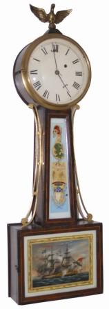 American banjo of the Boston type, ca 1880. — Antique Clocks Price Guide