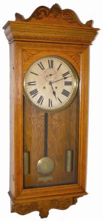 Sessions Clock Company, "Regulator No. 5", ca 1912. — Antique Clocks Price Guide